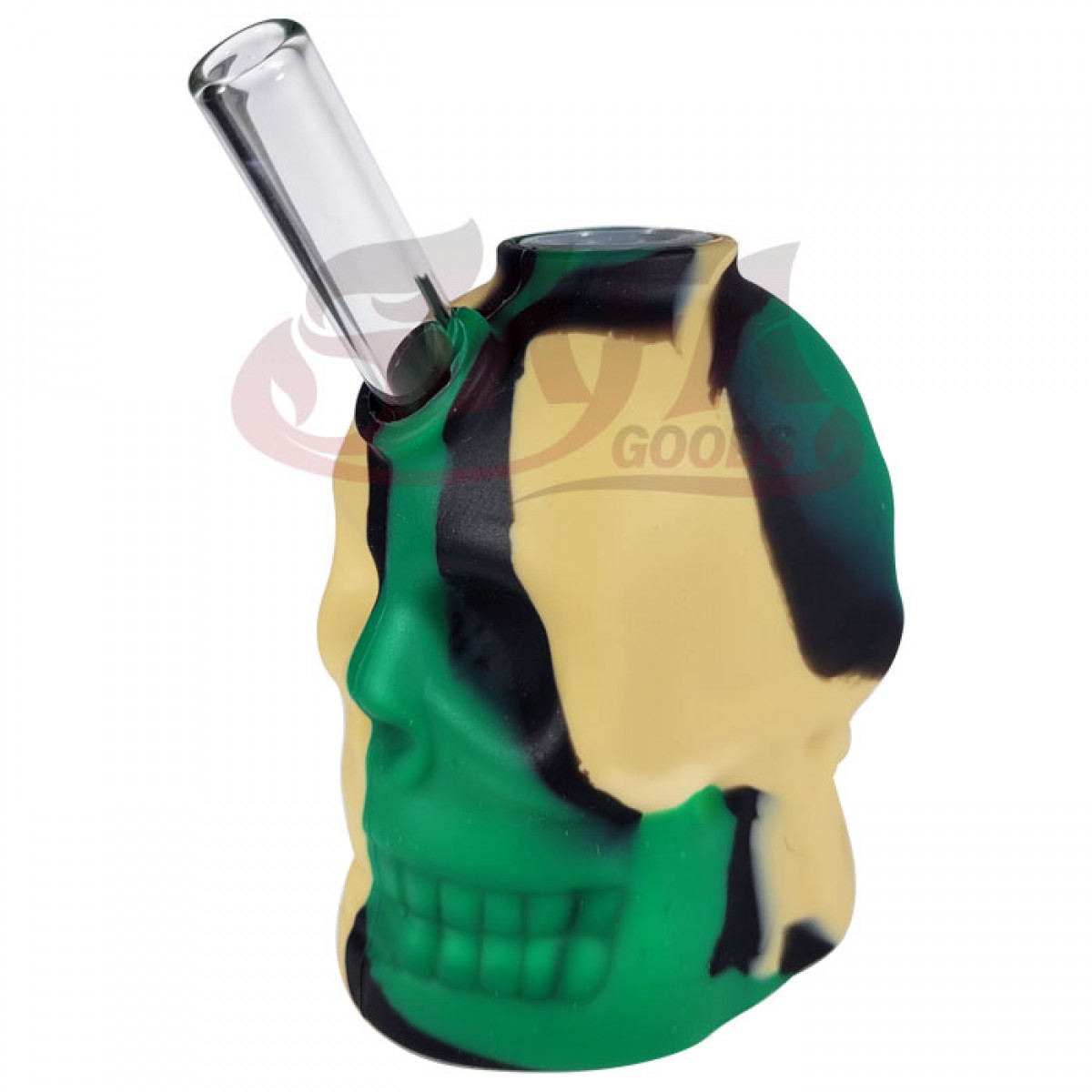 Skull Silicone Water Pipe